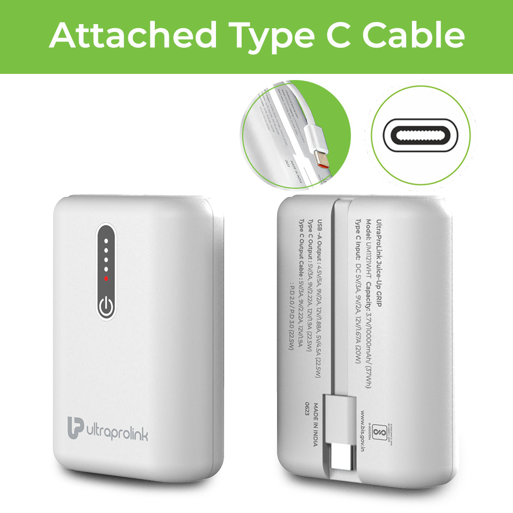 Juice-Up GRIP 22.5W-10,000mAh Power Bank UM1121