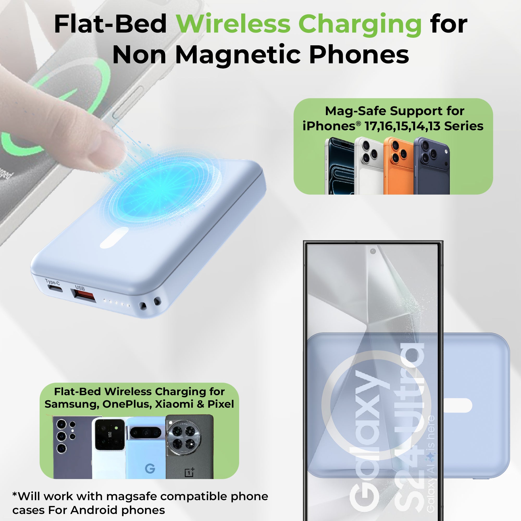 Juice-Up Mag 6 Wireless Magnetic Power Bank (10,000mAh) UM1120