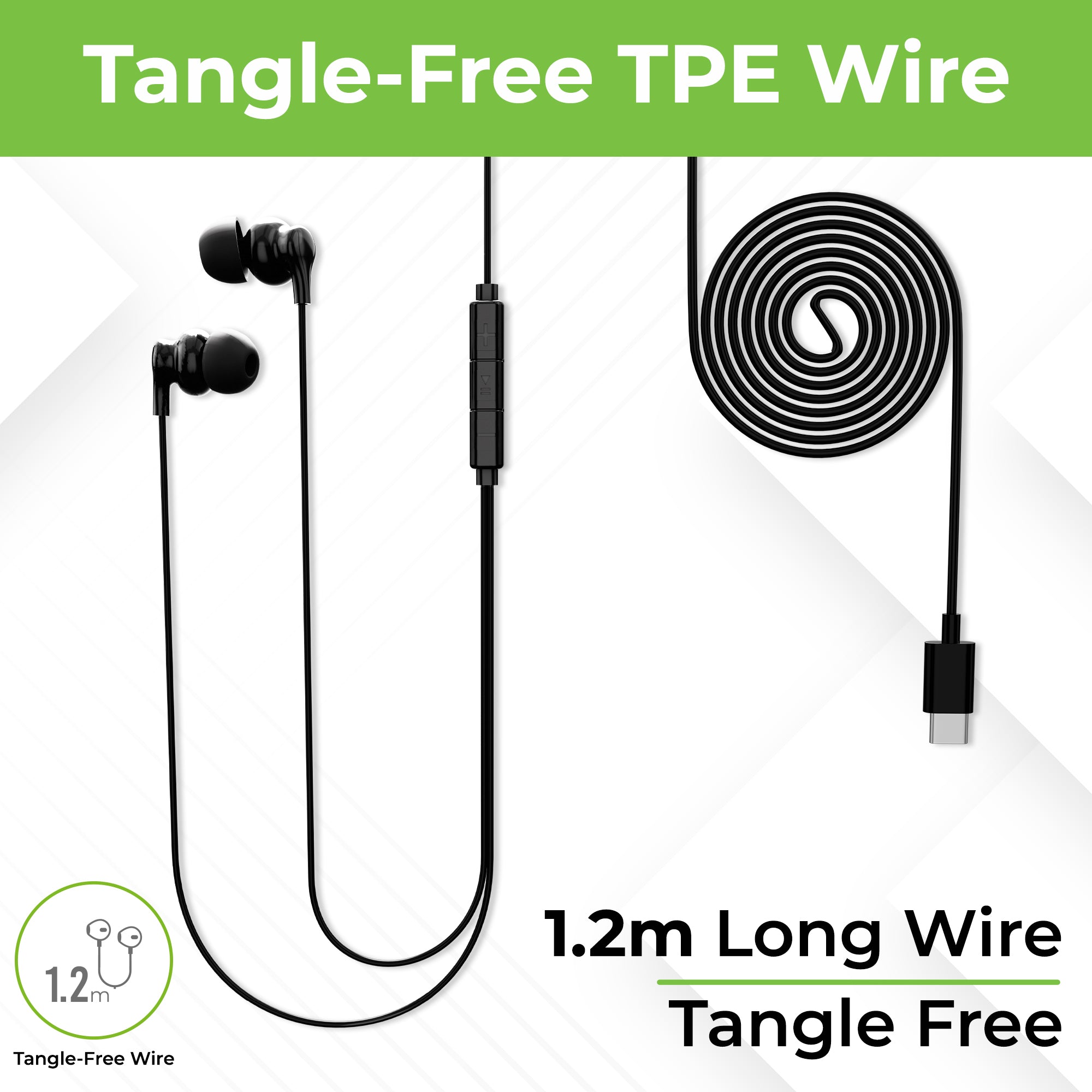 blutooth headset headset wired wire headphone type c earphone