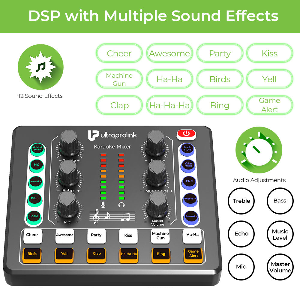 Ultraprolink- DSP With Multiple Sound Effects 
