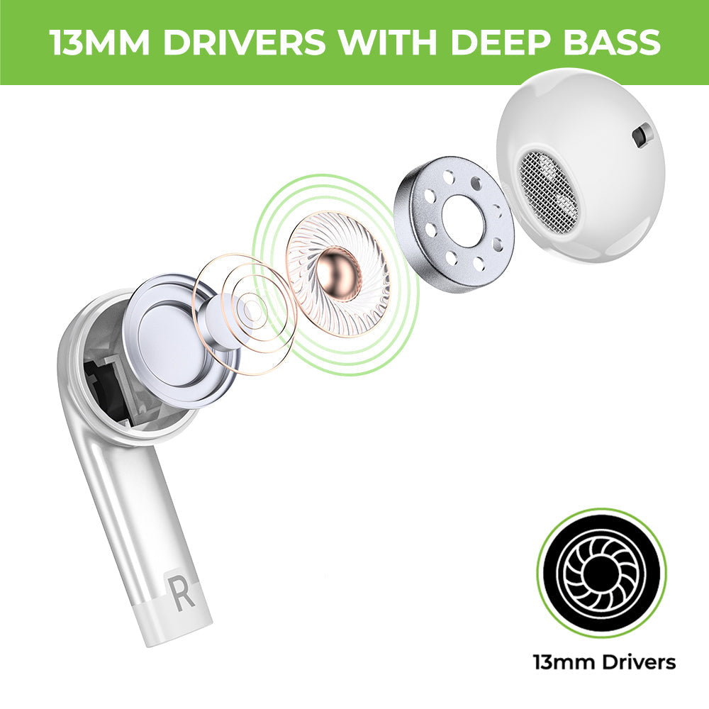 wireless earphones with mic