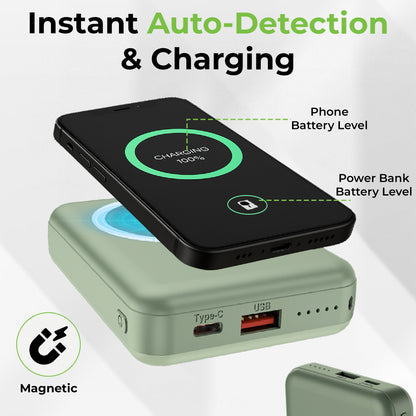 Juice-Up Mag 6 Wireless Magnetic Power Bank (10,000mAh) UM1120
