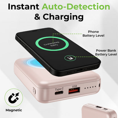 Juice-Up Mag 6 Wireless Magnetic Power Bank (10,000mAh) UM1120
