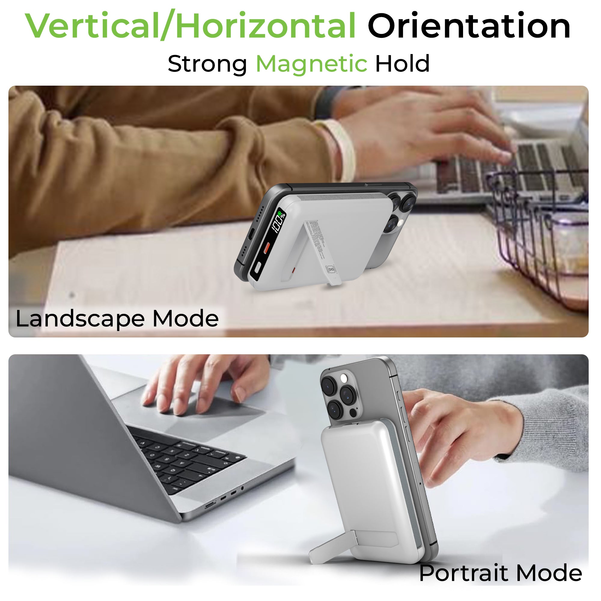 Juice-Up Mag 5 3-in-1 Wireless Magnetic Power Bank (10,000mAh) UM1126