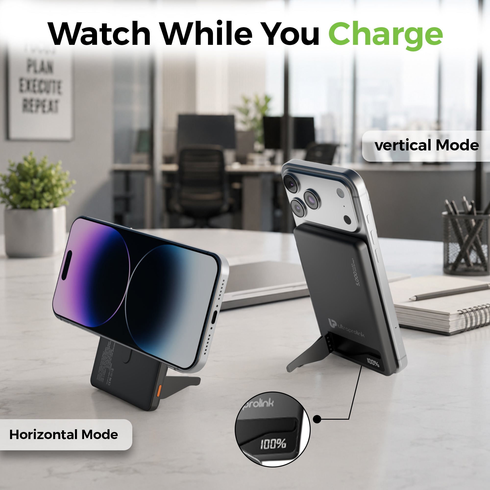 Juice-Up Mag 9 | 22.5W Magnetic Wireless Power Bank | 5000mAh | UM1335