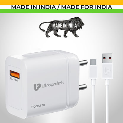 BOOST QC 18 Quick Charge QC3.0 Travel Charger 18W UM1340