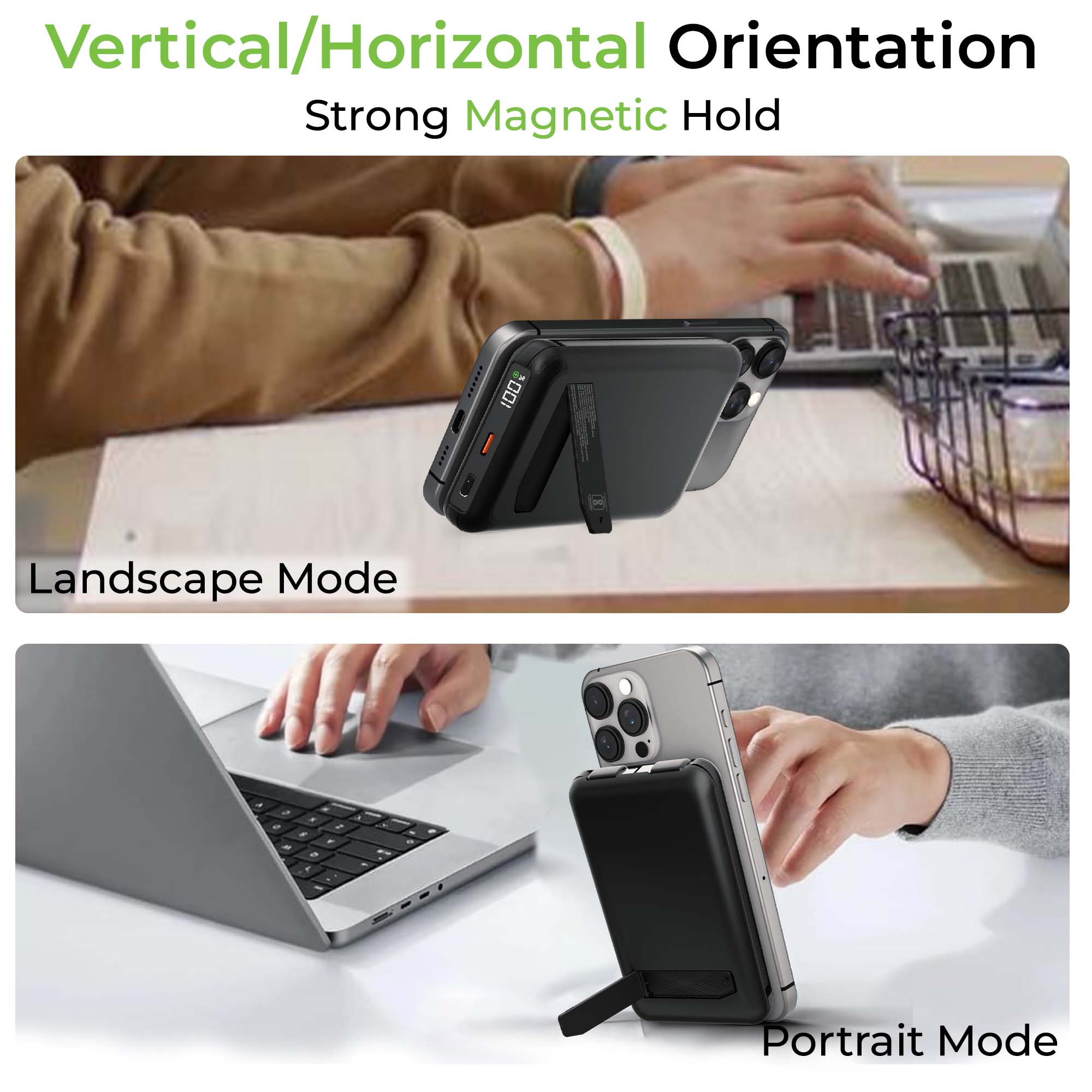 Juice-Up Mag 5 3-in-1 Wireless Magnetic Power Bank (10,000mAh) UM1126