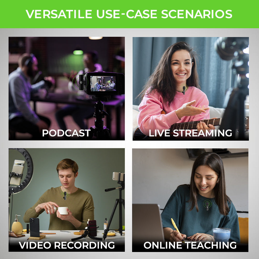 wireless mike voice recorder mic mobile mic for video recording best noise cancelling mic