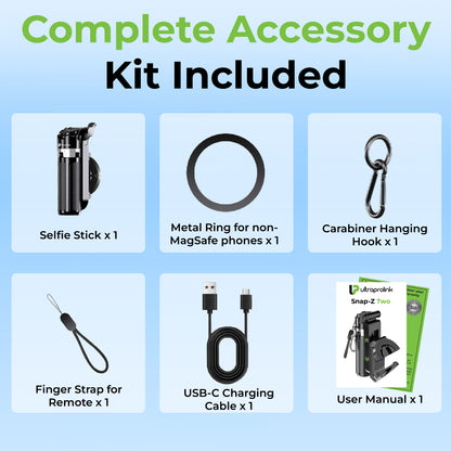 Snap-Z Two Ultra-Compact  Selfie Stick & Tripod UM1267