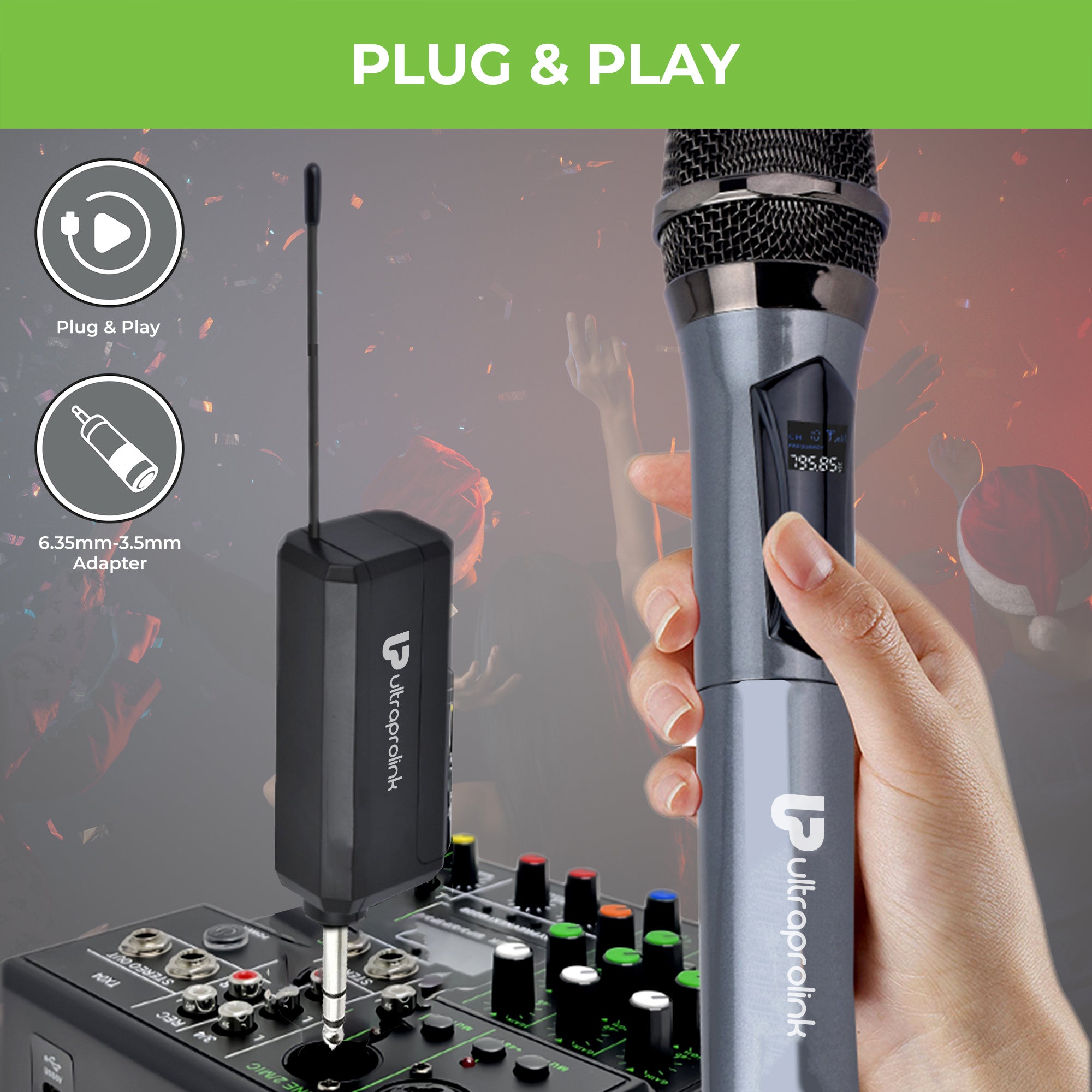 wireless singing Wireless microphone for singing singing microphone microphone dynamic wireless