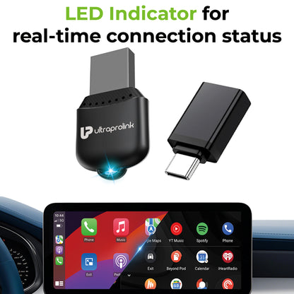 DriveLink | Android Auto/CarPlay Adapter | 2 in 1 Wireless Car Receiver| UM1221