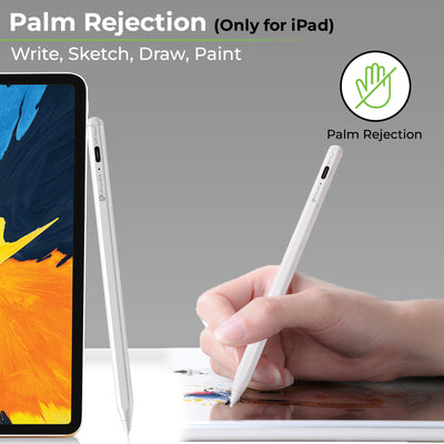 digital pen, stylus with palm rejection
