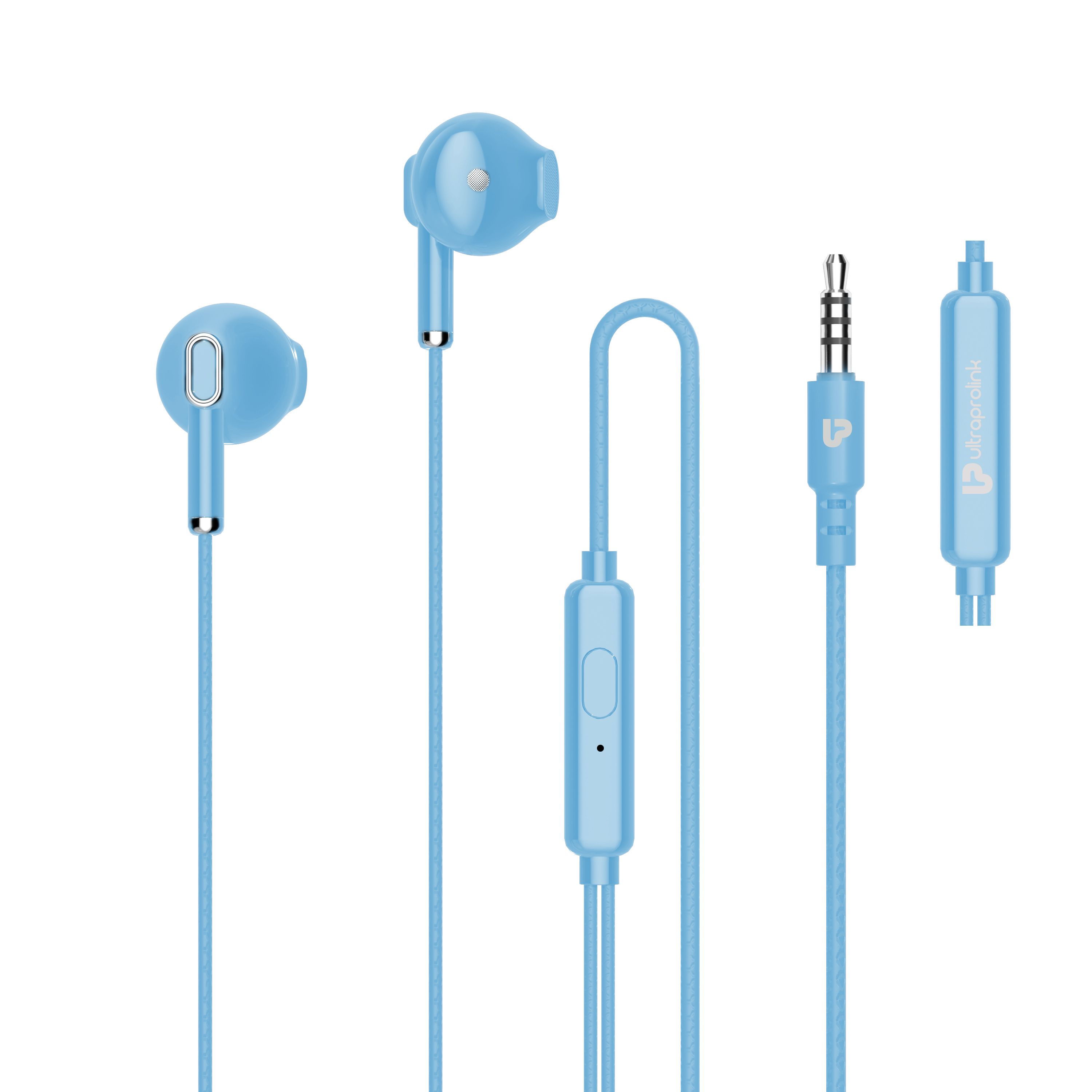 Pastels UM1130 Noise Isolation Hands free Earphones with Mic 1.2m