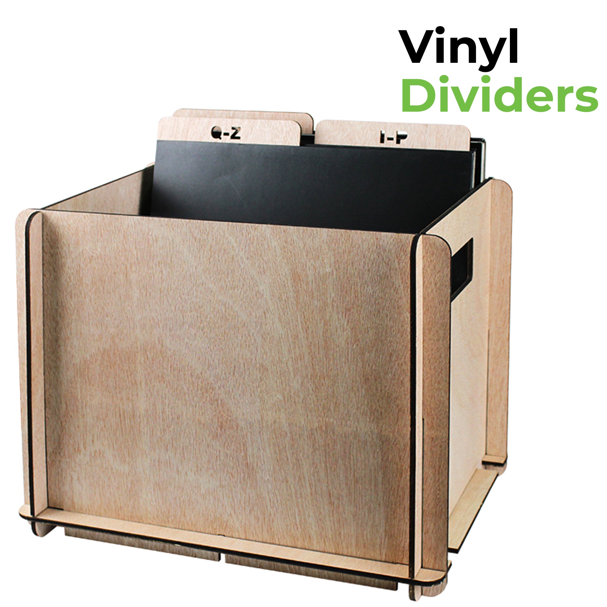 Vinyl Dividers Wooden with alphabetical markings ( 5 pcs) GK1255