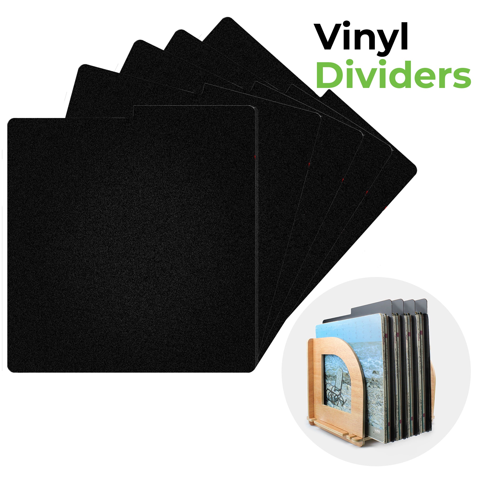 Vinyl Dividers| PP Vinyl Record Dividers ( 5 pcs) GK1257