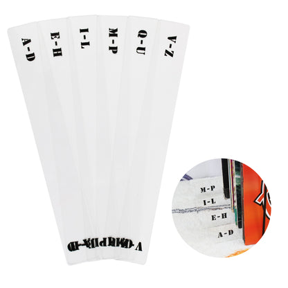 12 inch vinyl acrylic dividers set of 6 for record organization GK1262