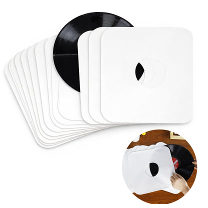 12 inch square record inner protective paper sleeves pack of 20