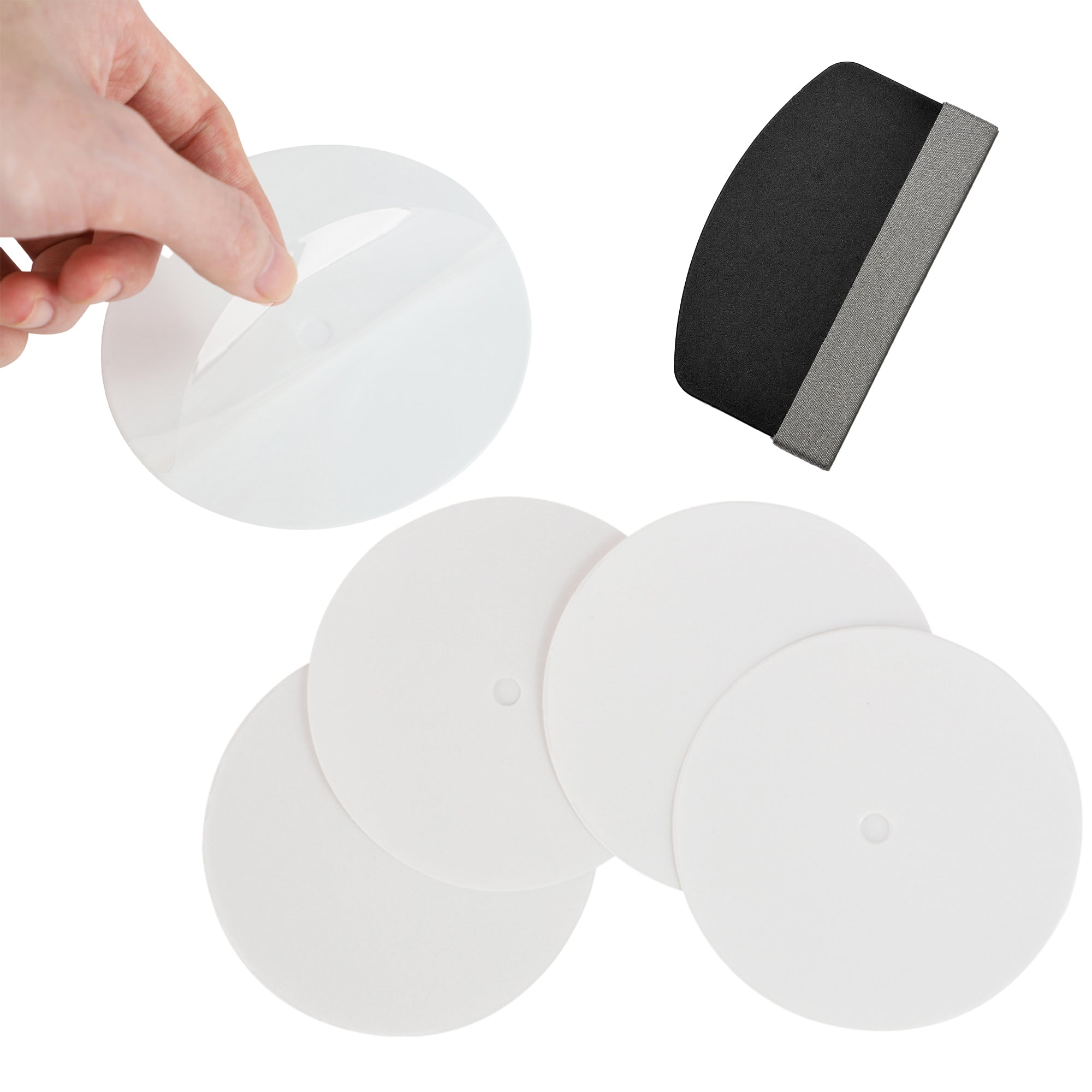 Record Label Protector Film with Applicator ( pack of 20) | GK1286