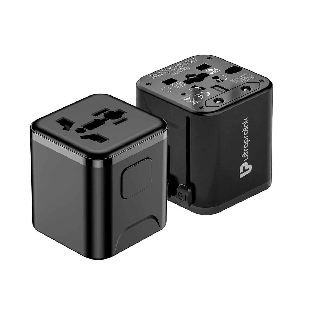 Travel Mate World Convertor Plug | 180+ Countries | Universal AC Socket | 2500W Max | UM1180