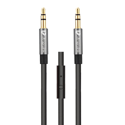AudioOX - 3.5mm Cable with Mic UL108BLK-0150