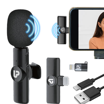 Wireless Microphone Collar mic wireless microphone & receiver set 