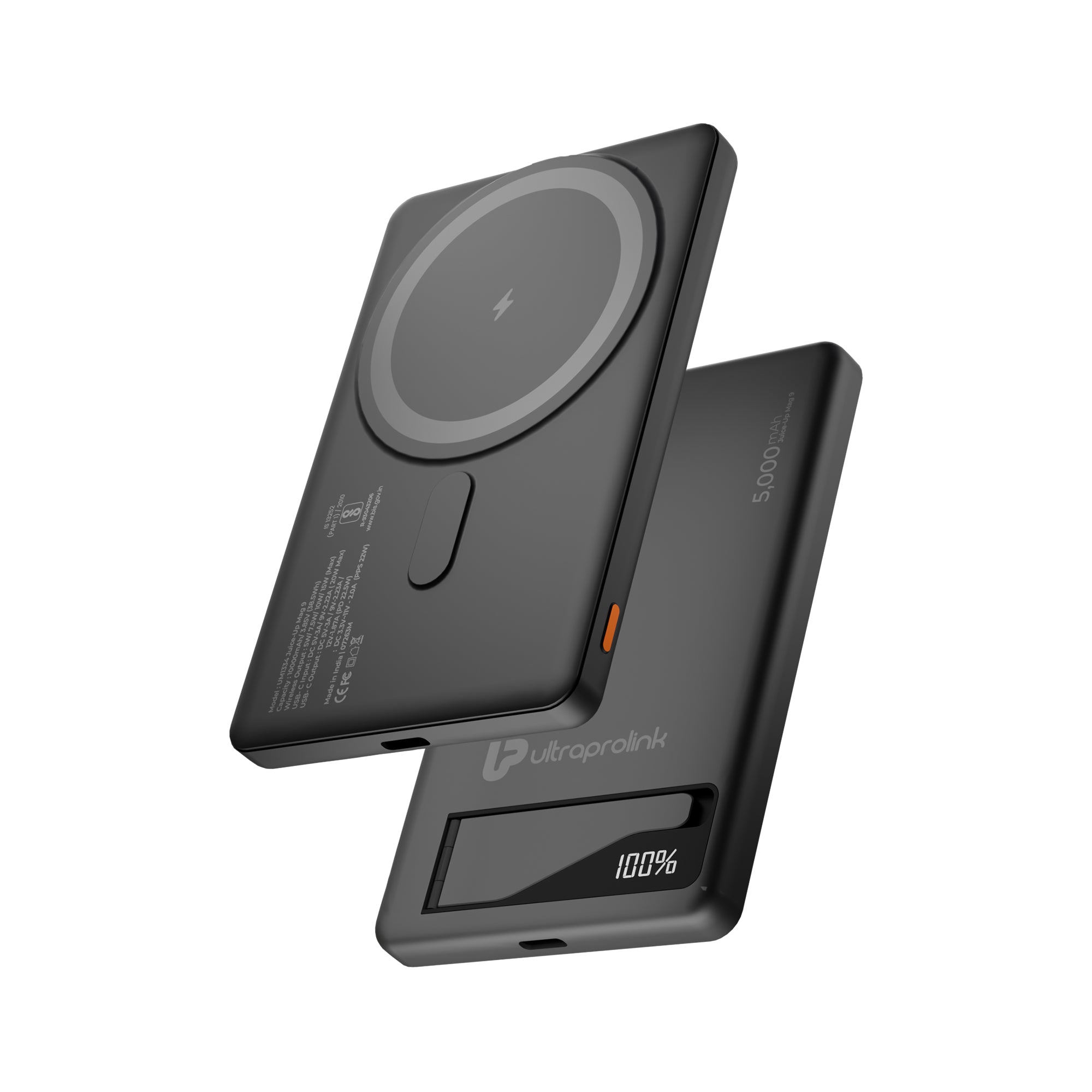 Juice-Up Mag 9 | 22.5W Magnetic Wireless Power Bank | 5000mAh | UM1335
