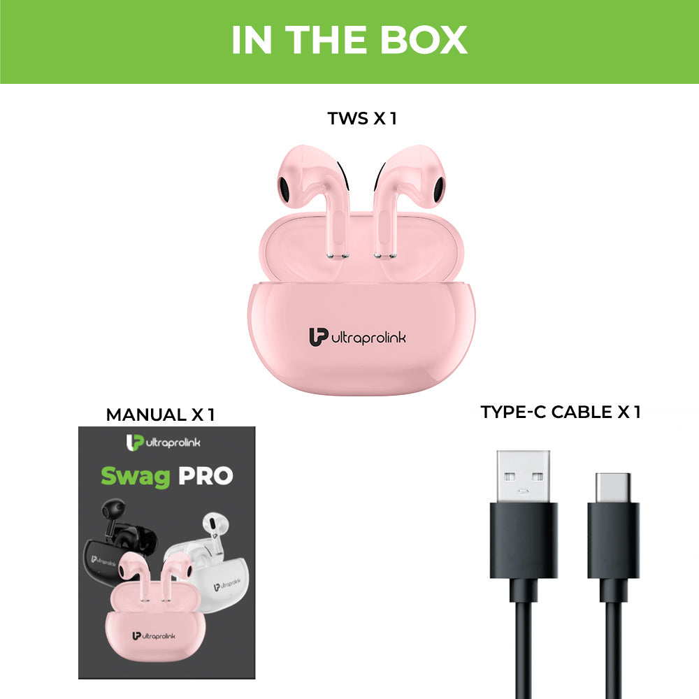 Swag Pro True Wireless Stereo Earbuds UM1147