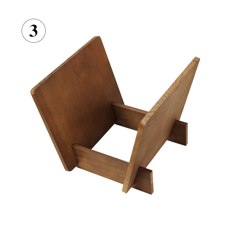 UltraProlink Gramo Kraft Wood Vinyl Record Storage Holder (30 LPs)