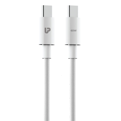 Zap+ 65 USB-C to USB-C 65W Power Delivery 3.1 Cable (1m-3.2ft) UL1228WHT-0100