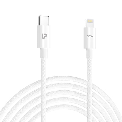 Zap+ 30 USB-C to Lightning 30W Power Delivery 3.1 Cable (1m) UL1230WHT