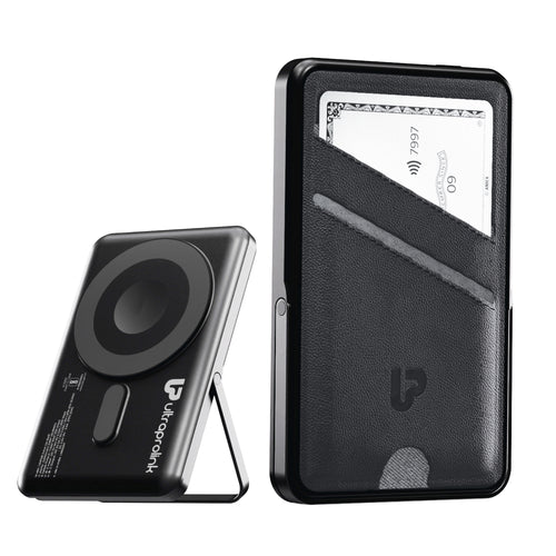 Juice-Up Swipe Mag-safe power bank 5000mAh with Stand & Wallet UM1128