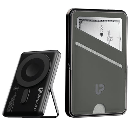 Juice-Up Swipe Mag-safe power bank 5000mAh with Stand & Wallet UM1128