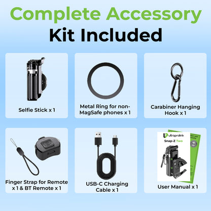 Snap-Z Two Ultra-Compact  Selfie Stick & Tripod UM1267