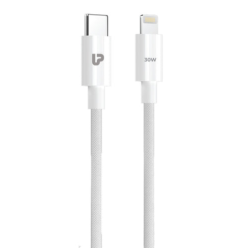 Zap+ 30 USB-C to Lightning 30W Power Delivery 3.1 Cable (1m) UL1230WHT