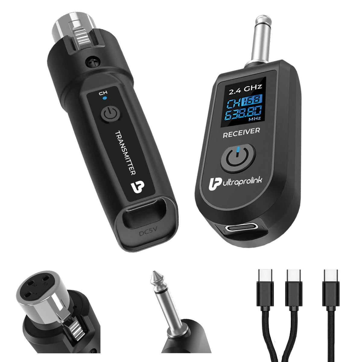 Unplug Convert any Wired Dynamic Mic into a Wireless Mic ( UM1195-1 ...