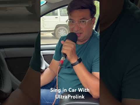 Karaoke Mixer-Sing Along - Portable Universal Wireless| With Recording and a dynamic microphone|Fits in the palm of your hand! Elevate your singing with Sing-Along!