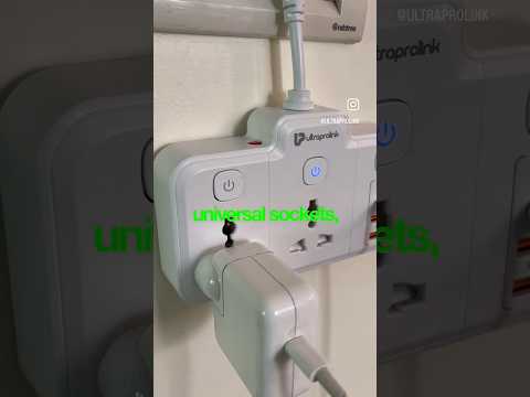 Surge Protector -2 Sockest with 4 USB Ports & 3 Switches | Surge Pro 20 |UM1272U