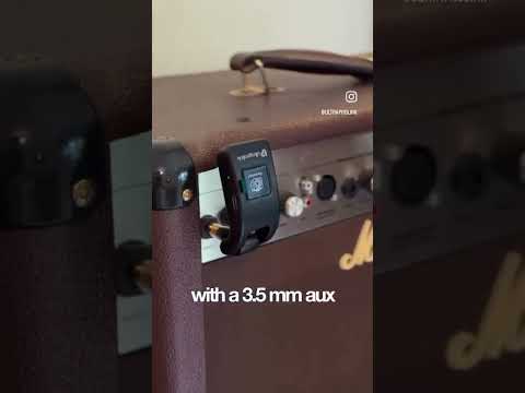 UltraProlink UnPlug Wireless Guitar Transmitter Receiver Set | Play your guitar wirelessly| | 2.4GHz, Low Latency, 48kHz/16-bit Audio |10H Battery, Type-C Charging |3.5mm & 6.35mm Dual Plug | 98Ft Range|UM1196-1