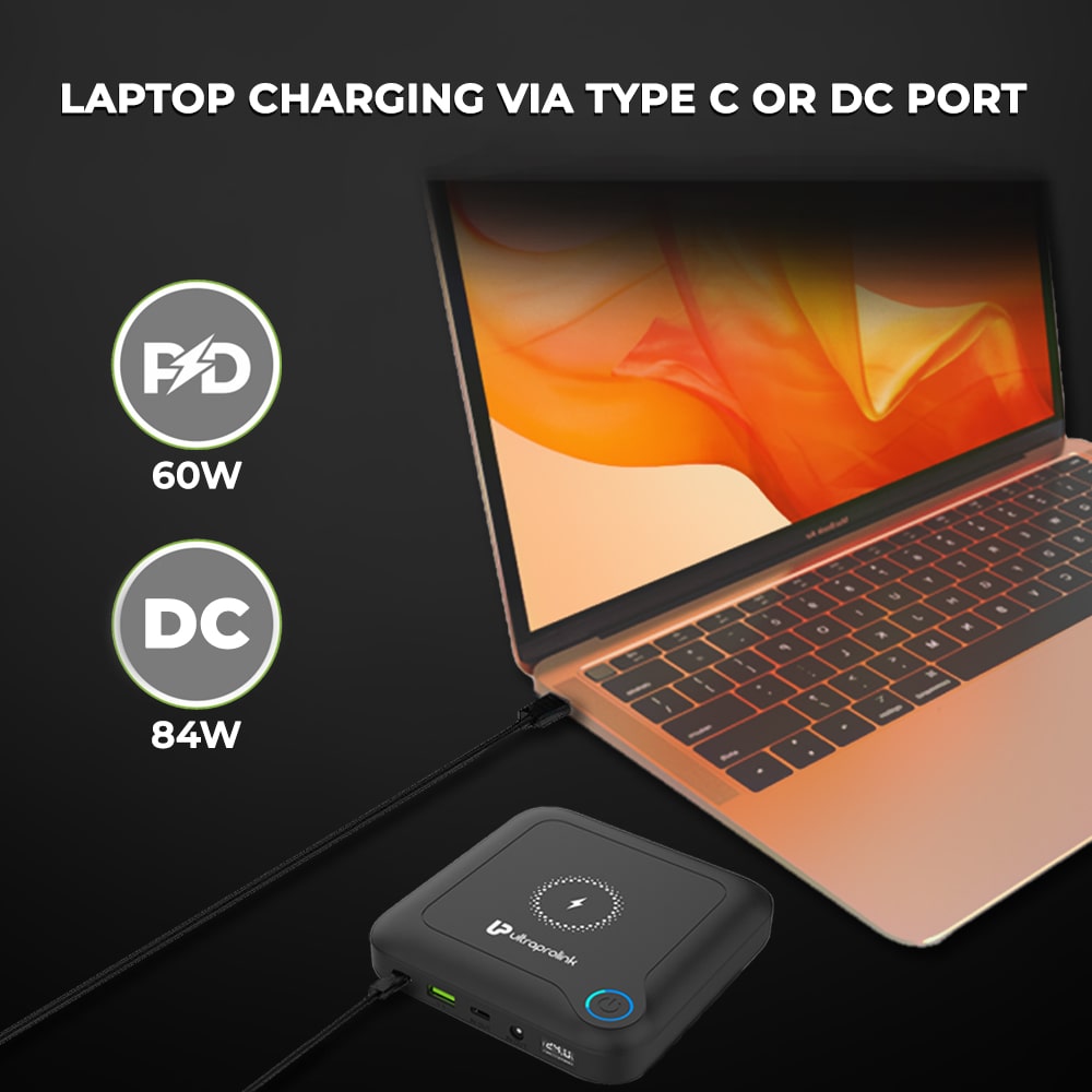 charge laptop using powerbank