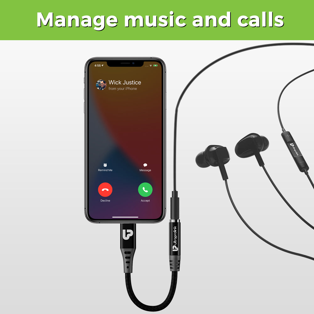 UltraProlink Lightning – 3.5mm Digital Audio Adapter
