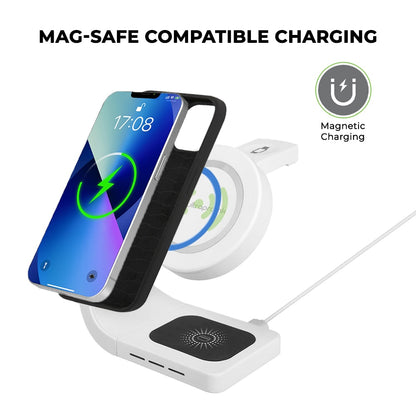 4 in 1 Wireless Charging Dock 20W with magnetic charging