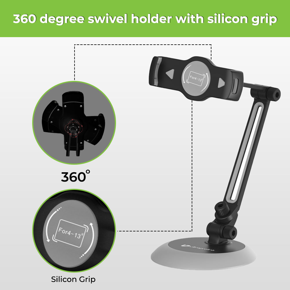 Heavy Duty Table Top Stand for Tablets & Phones