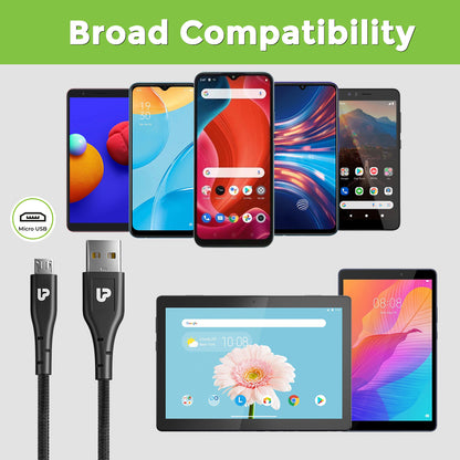 Zap+Micro Usb Cable and Type C & iPhone connectors