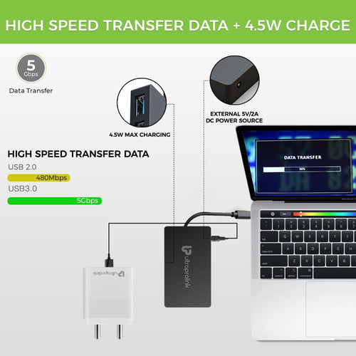 USB Type C to 4 USB 3.0 Ports connector