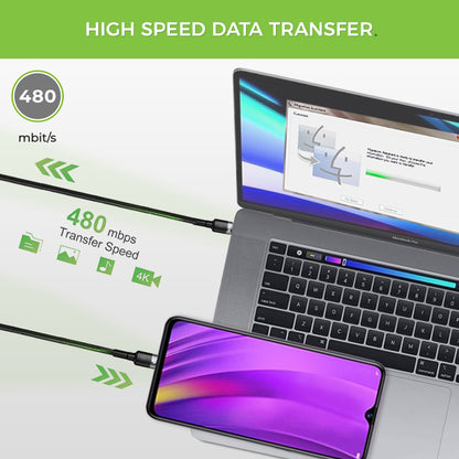 UltraProlink NyloKev PD100 UL1058 Type C Cable