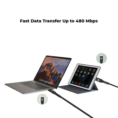 Enjoy Super Fast Charging & Data Transmission