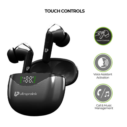 Swag Elite Wireless Stereo Earphones with touch control 