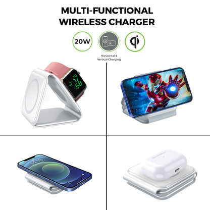 multi functional wireless charger 20W
