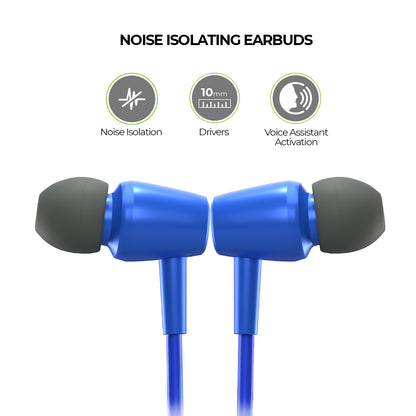 Noise isolating Wireless Neckband Earphone