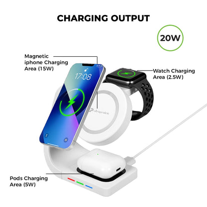 4 in 1 Wireless Charging Dock 20W 